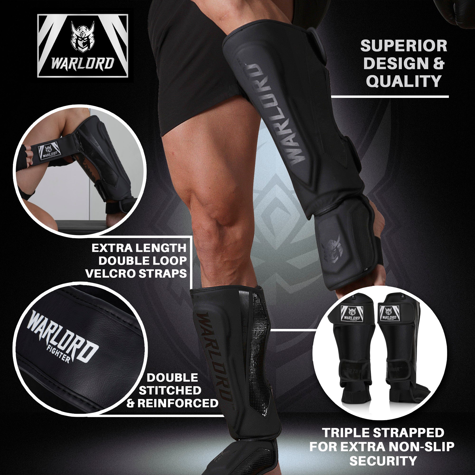 WARLORD SUNEATE ELITE SG-2 - Shin Guards